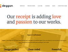 Tablet Screenshot of deggan.com